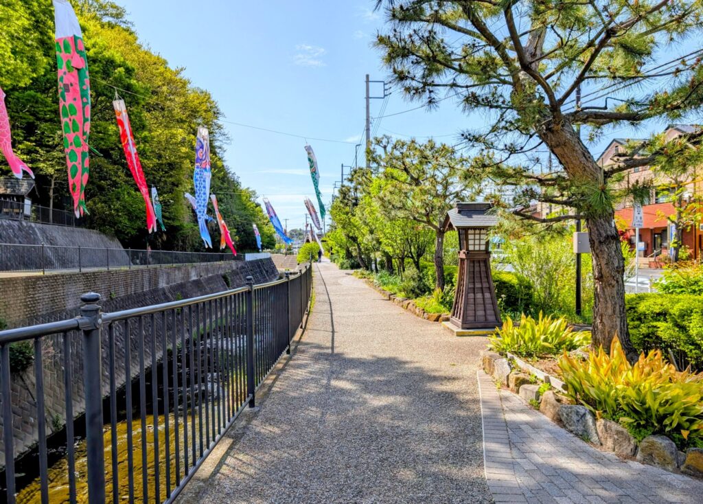東海道保土ヶ谷宿松並木プロムナード