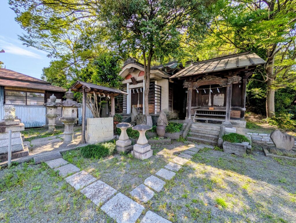 外川神社と道祖神社
保土ヶ谷宿