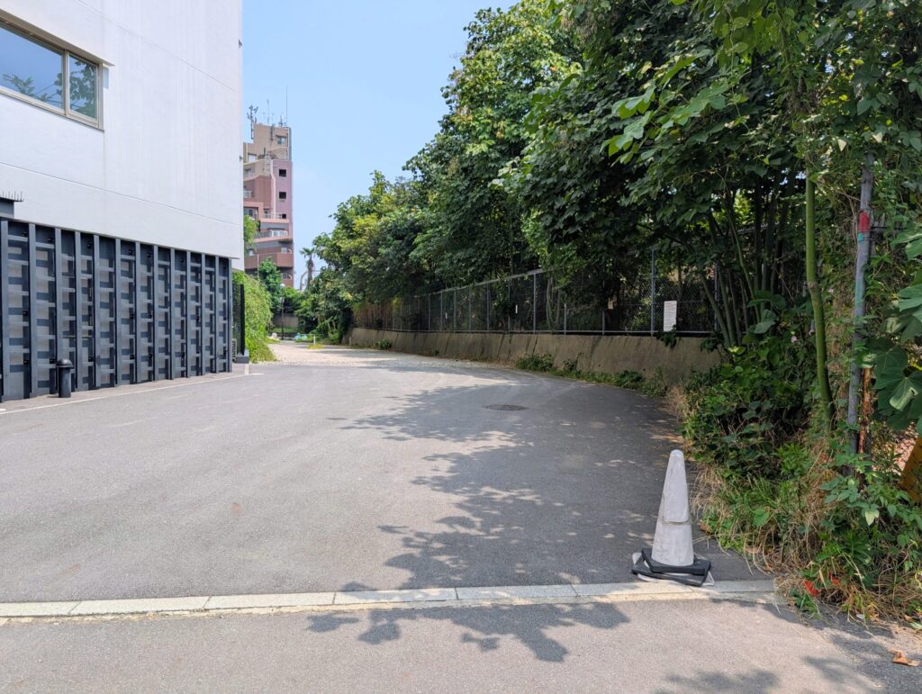 大番児童公園
渋谷川が玉川上水の余水路と合流