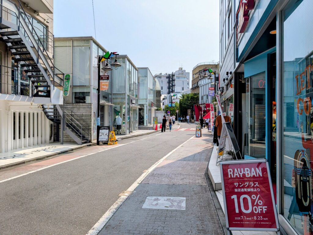 キャットストリート
原宿神宮前商店会
渋谷川暗渠